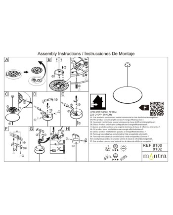 ***OFER/DES*** SLIM * LÁMPARA LED 46 CM - 3000K - BLANCO
